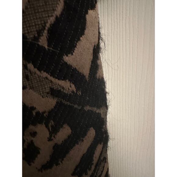 Lafayette 148 New York dress size 10. Black with mohair embellished skirt - Picture 3 of 16